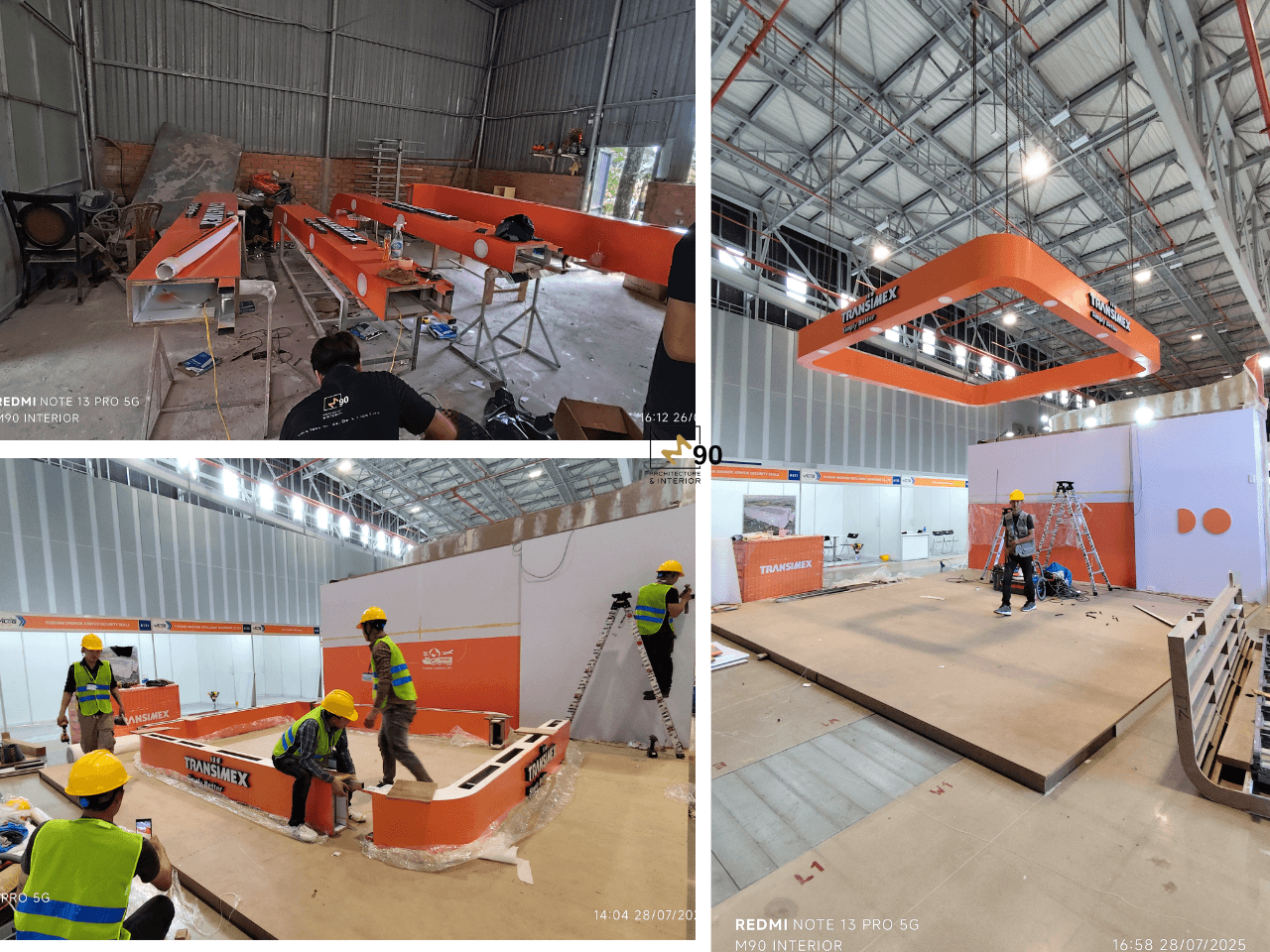 M90 - Sản xuất và thi công gian hàng triển lãm tại Trung tâm Hội chợ và Triển lãm Sài Gòn