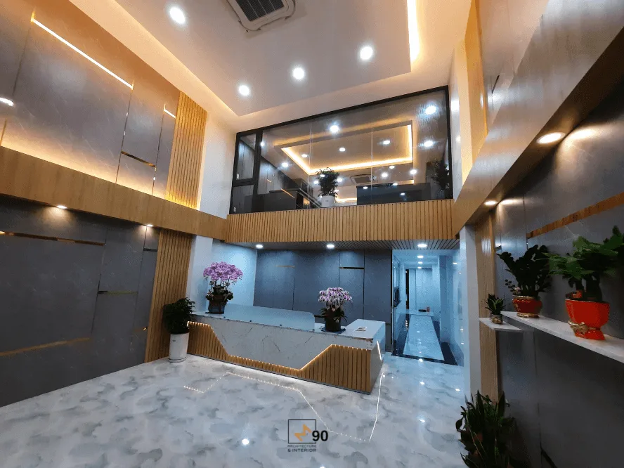 M90 Interior thiết kế thi công nội thất văn phòng hiện đại đẳng cấp cho Duy Tân Japan Gò Vấp, TP HCM