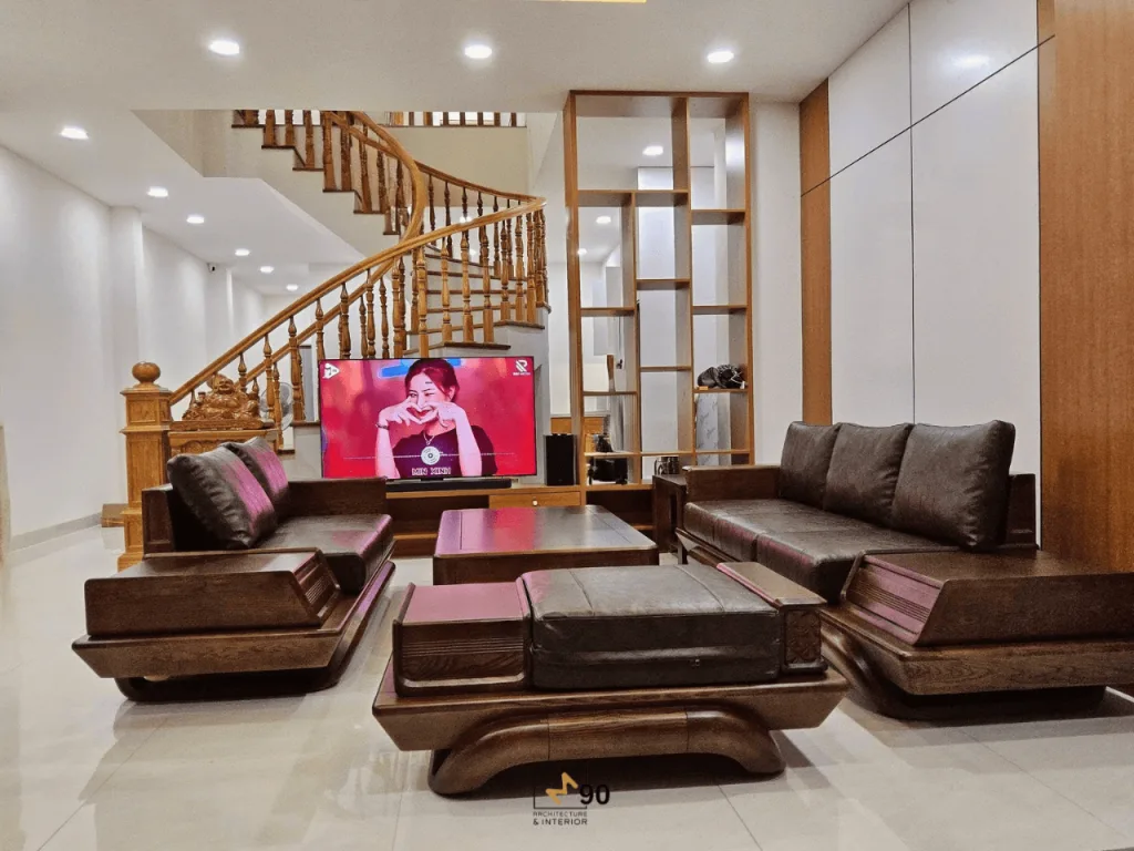 Cải tạo nhà cấp 4 cũ thành nhà phố hiện đại TP HCM, thi công nội thất nhà phố trọn gói, Công ty Kiến Trúc Xây Dựng Nội Thất M90 - DATH