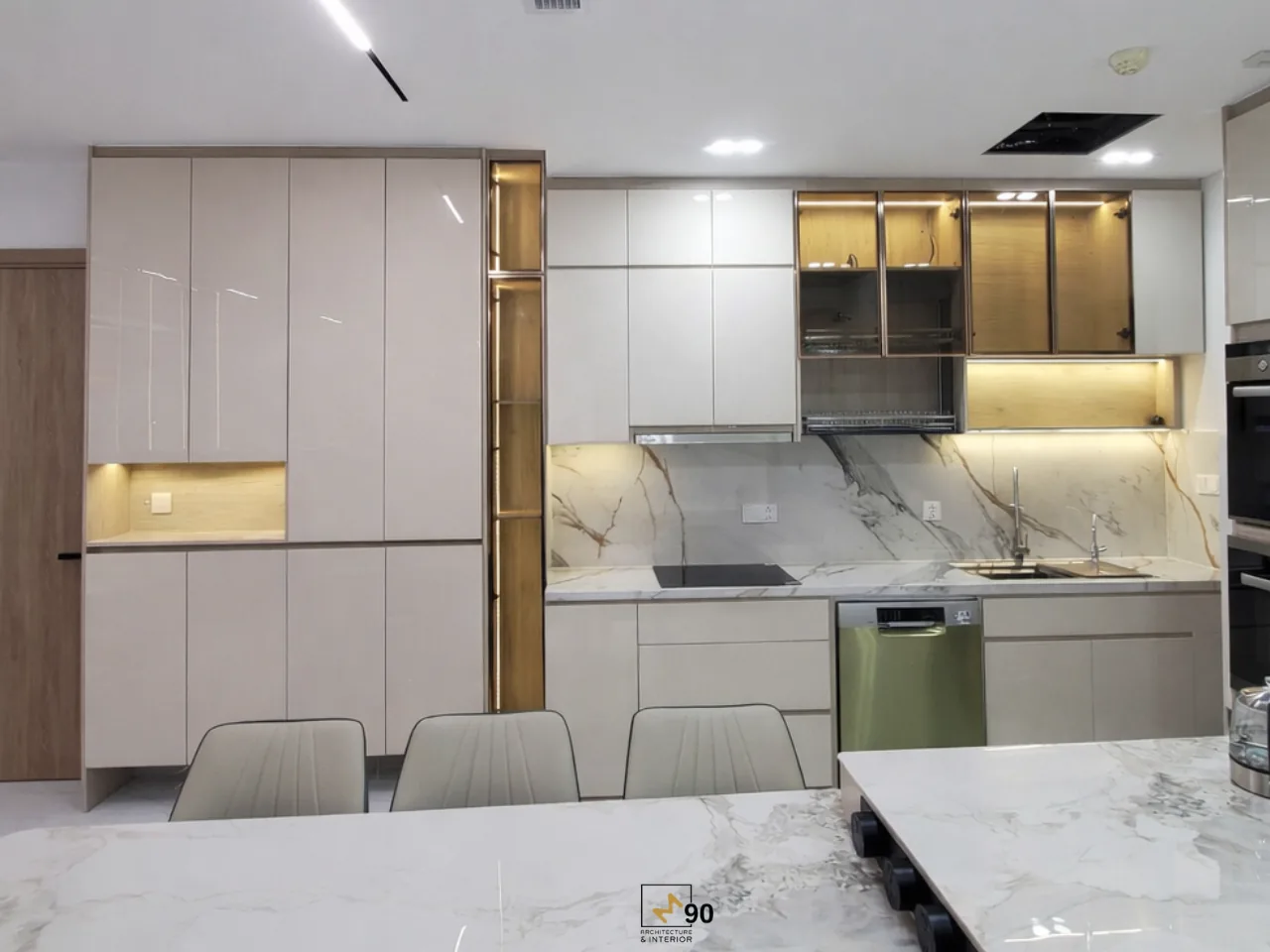 Hệ tủ bếp cao cấp 